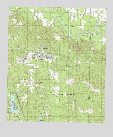 McLaurin, MS USGS Topographic Map