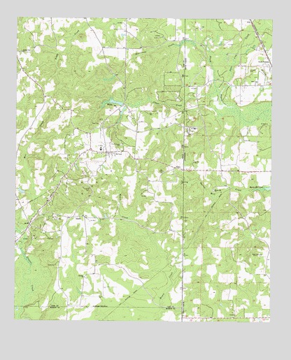 McLeod, TX USGS Topographic Map