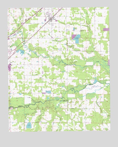 McRae, AR USGS Topographic Map