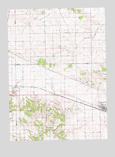 Mechanicsville, IA USGS Topographic Map
