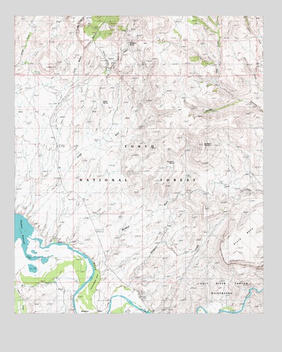 Meddler Wash, AZ USGS Topographic Map