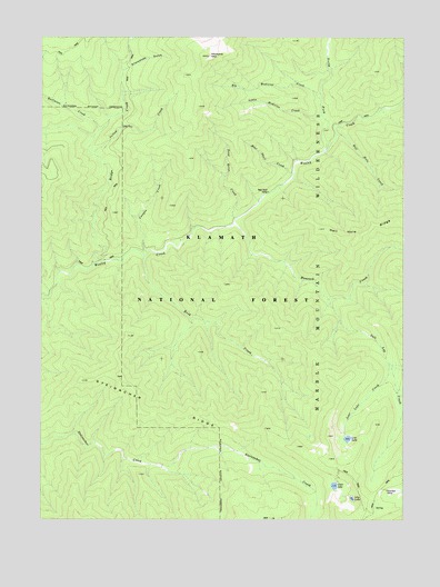 Medicine Mountain, CA USGS Topographic Map