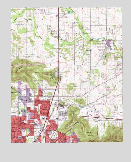 Meridianville, AL USGS Topographic Map