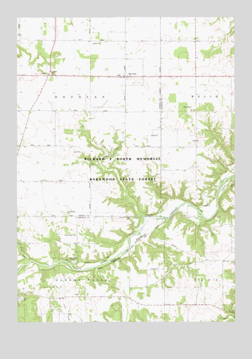 Miesville, MN USGS Topographic Map