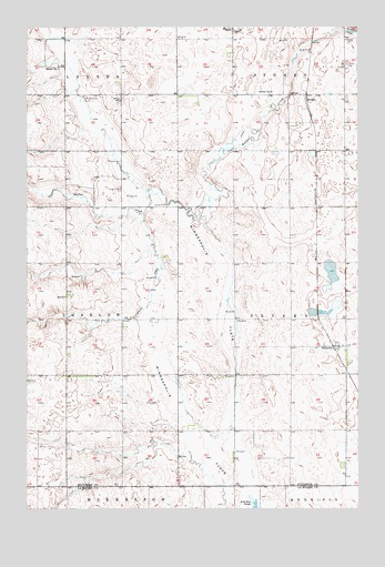 Millarton, ND USGS Topographic Map