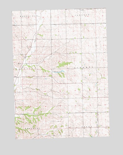 Millnerville, IA USGS Topographic Map