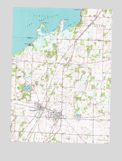 Milton, WI USGS Topographic Map