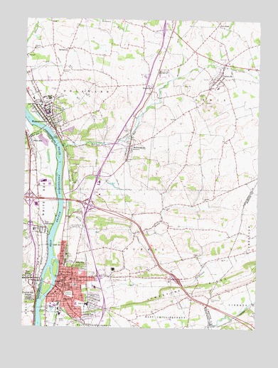 Milton, PA USGS Topographic Map
