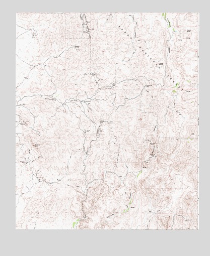 Mineral Mountain, AZ USGS Topographic Map