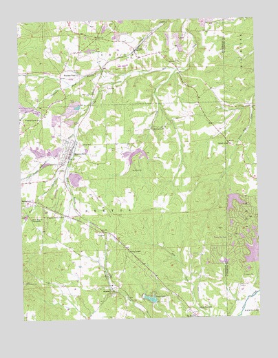Mineral Point, MO USGS Topographic Map