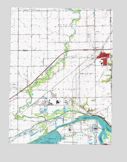 Minooka, IL USGS Topographic Map