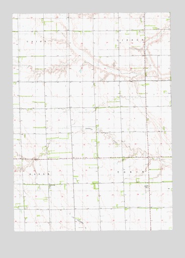 Mitchell SW, SD USGS Topographic Map