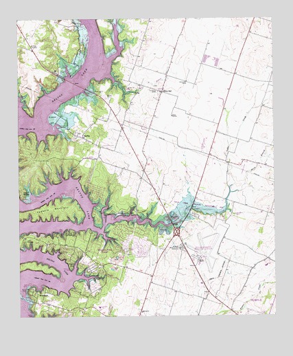 Moffat, TX USGS Topographic Map