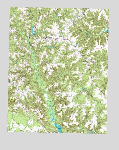 Montross, VA USGS Topographic Map