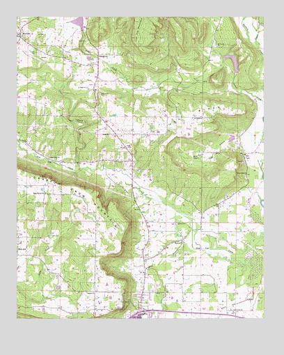 Moreland, AR USGS Topographic Map