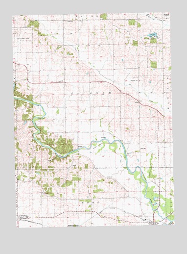 Morley, IA USGS Topographic Map