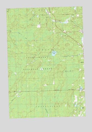 Morse, WI USGS Topographic Map