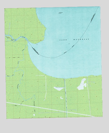 Mount Airy NE, LA USGS Topographic Map
