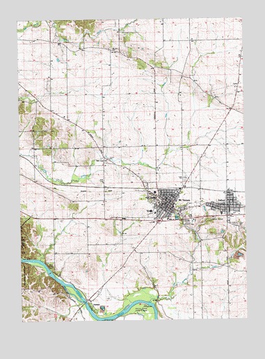 Mount Vernon, IA USGS Topographic Map