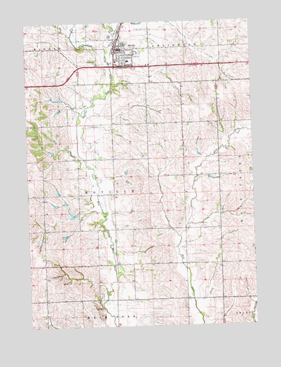 Moville, IA USGS Topographic Map
