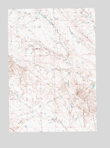 Mud Buttes NW, SD USGS Topographic Map