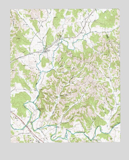 Mulberry, TN USGS Topographic Map