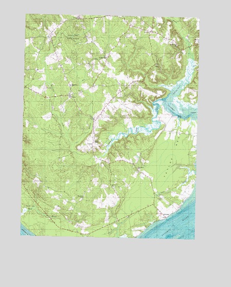 Nanjemoy, MD USGS Topographic Map