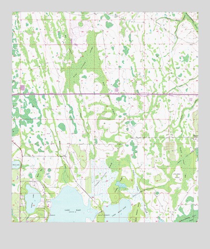 Narcoossee NW, FL USGS Topographic Map