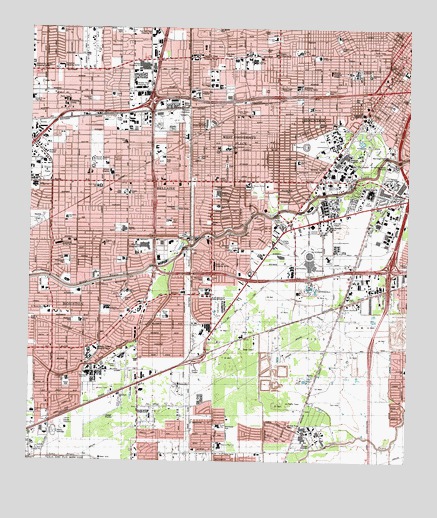 Bellaire, TX USGS Topographic Map