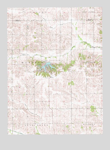 Belle Plaine SW, IA USGS Topographic Map