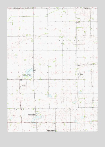 New Holland, SD USGS Topographic Map