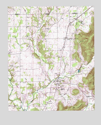 New Market, AL USGS Topographic Map