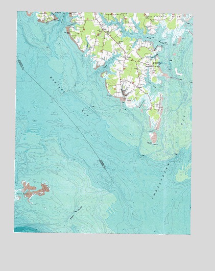 New Point Comfort, VA USGS Topographic Map