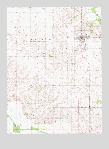 New Sharon, IA USGS Topographic Map