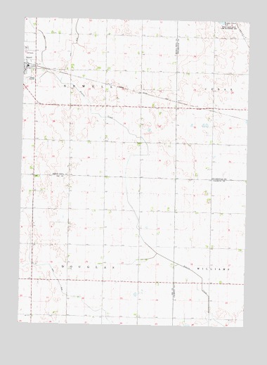 Newell East, IA USGS Topographic Map