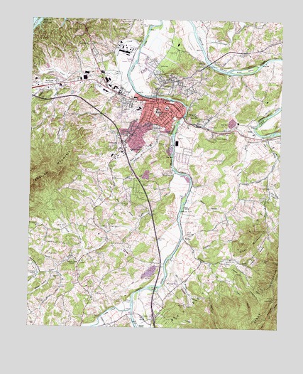 Newport, TN USGS Topographic Map