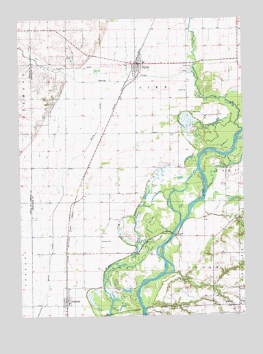 Nichols, IA USGS Topographic Map