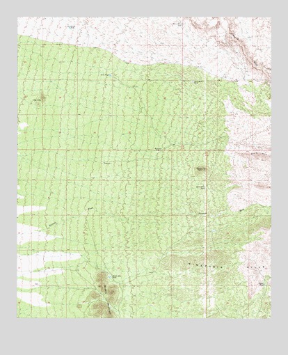 Ninetysix Hills NW, AZ USGS Topographic Map
