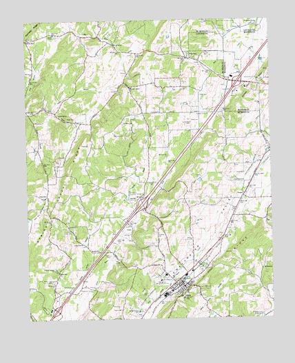 Niota, TN USGS Topographic Map