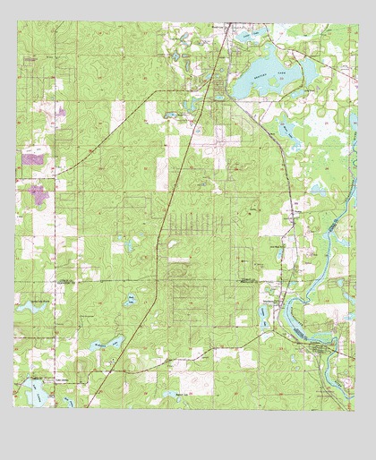 Nobleton, FL USGS Topographic Map