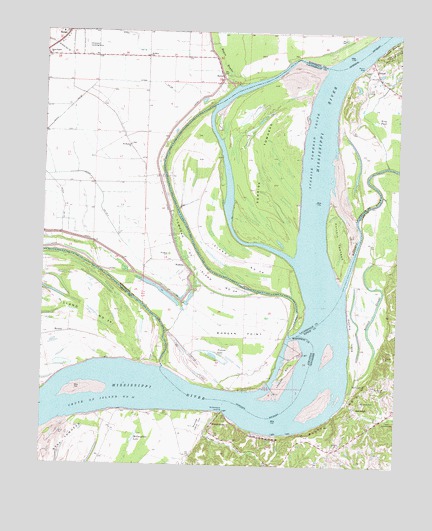 Nodena, AR USGS Topographic Map