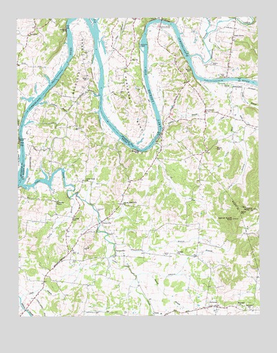 Bellwood, TN USGS Topographic Map