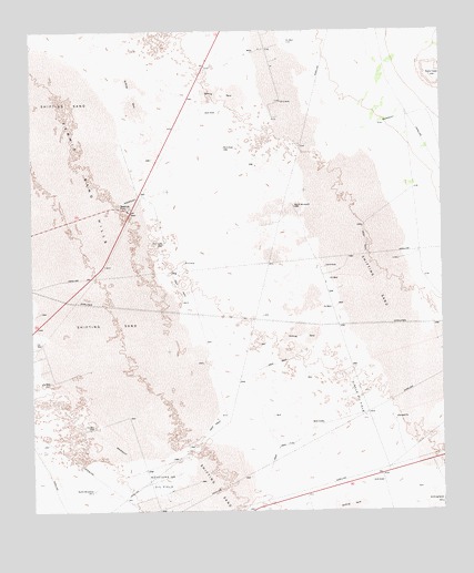 Notrees NW, TX USGS Topographic Map
