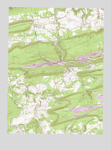 Nuremberg, PA USGS Topographic Map