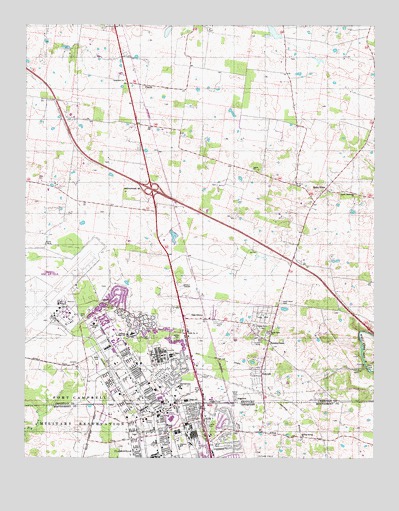 Oak Grove, KY USGS Topographic Map
