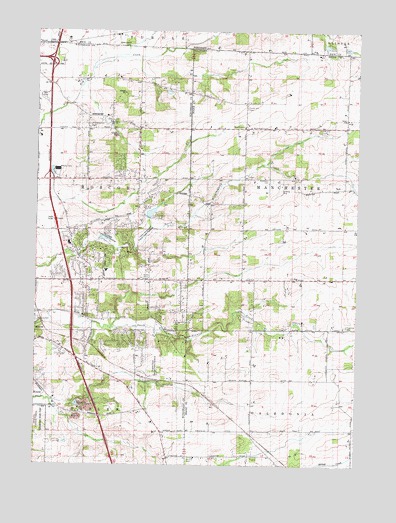 Belvidere NW, IL USGS Topographic Map