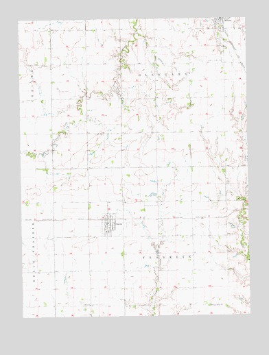 Ohiowa, NE USGS Topographic Map