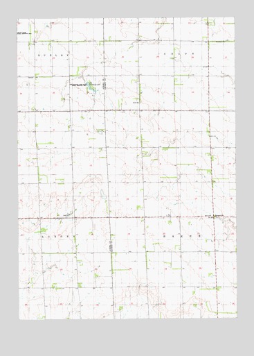 Old Stickney Lake, SD USGS Topographic Map
