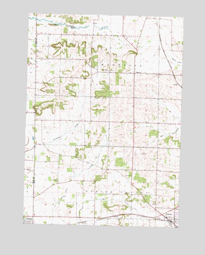 Orfordville, WI USGS Topographic Map