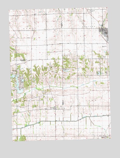 Orion, IL USGS Topographic Map